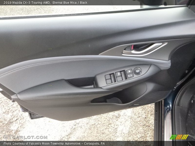 Eternal Blue Mica / Black 2019 Mazda CX-3 Touring AWD