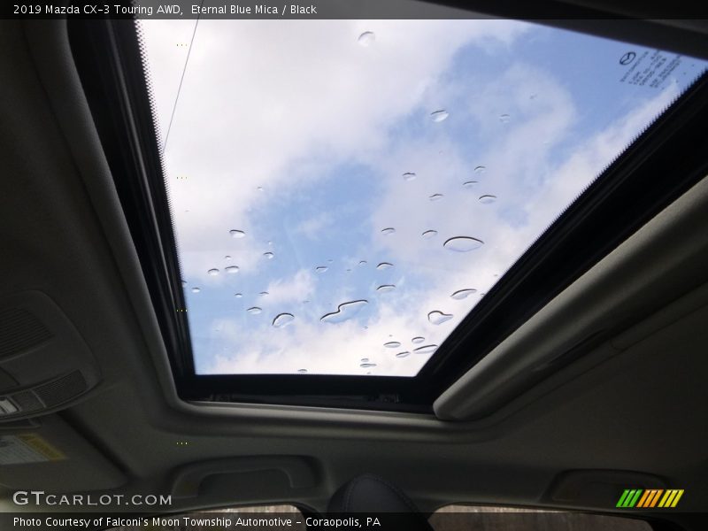 Eternal Blue Mica / Black 2019 Mazda CX-3 Touring AWD