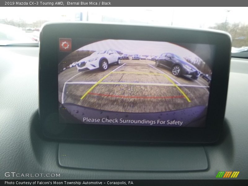 Eternal Blue Mica / Black 2019 Mazda CX-3 Touring AWD