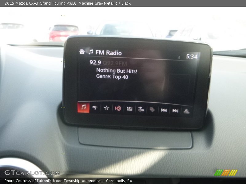 Machine Gray Metallic / Black 2019 Mazda CX-3 Grand Touring AWD
