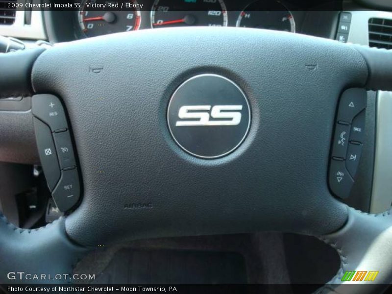 Victory Red / Ebony 2009 Chevrolet Impala SS