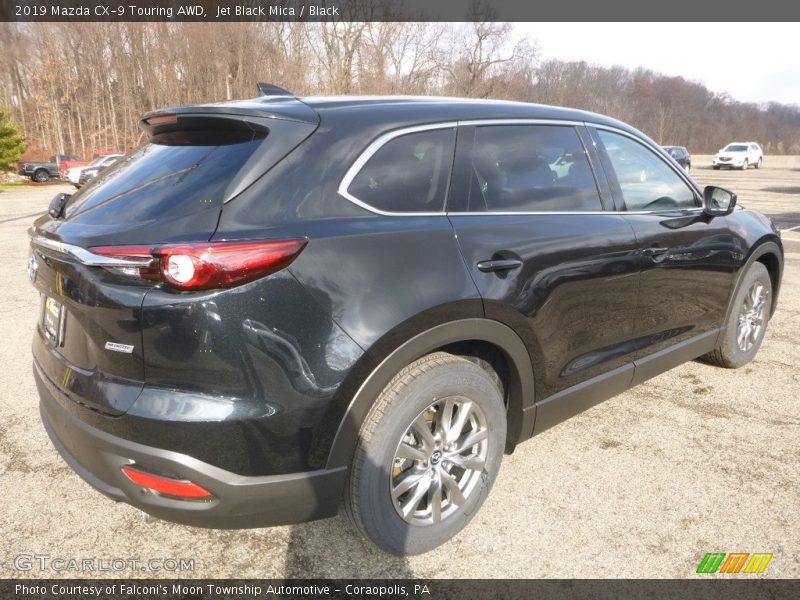 Jet Black Mica / Black 2019 Mazda CX-9 Touring AWD