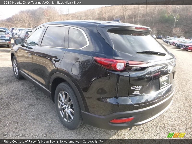Jet Black Mica / Black 2019 Mazda CX-9 Touring AWD