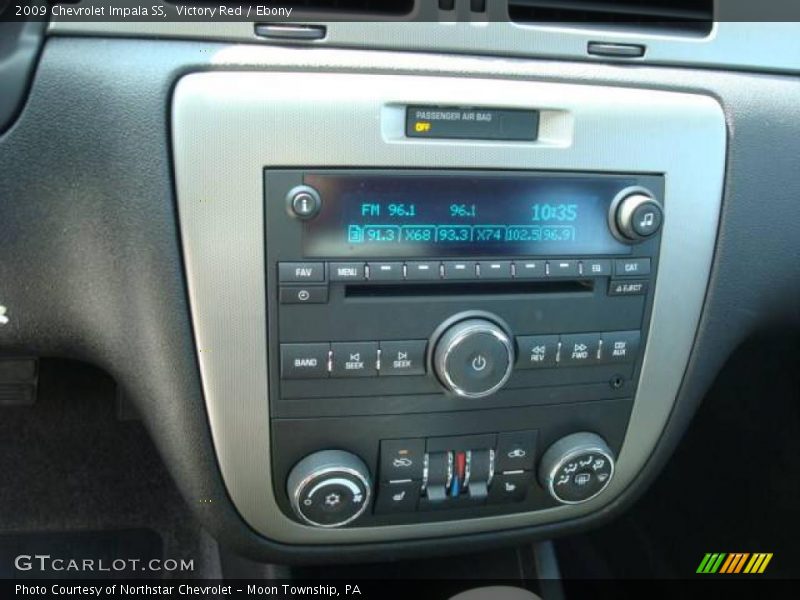 Victory Red / Ebony 2009 Chevrolet Impala SS