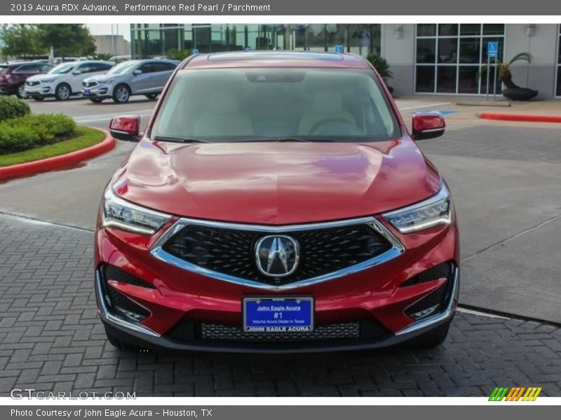 Performance Red Pearl / Parchment 2019 Acura RDX Advance