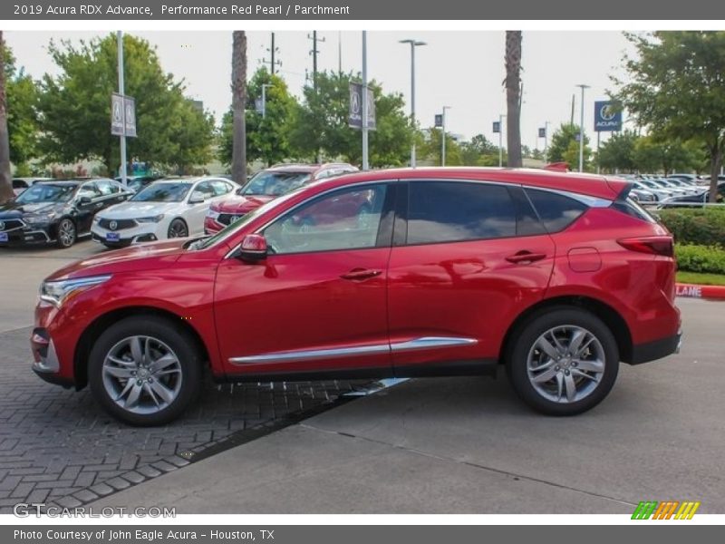 Performance Red Pearl / Parchment 2019 Acura RDX Advance