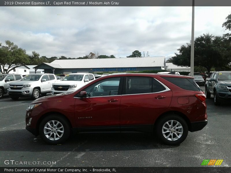 Cajun Red Tintcoat / Medium Ash Gray 2019 Chevrolet Equinox LT