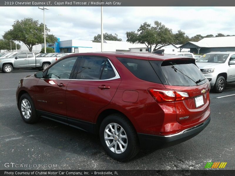 Cajun Red Tintcoat / Medium Ash Gray 2019 Chevrolet Equinox LT
