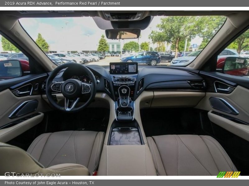 Performance Red Pearl / Parchment 2019 Acura RDX Advance
