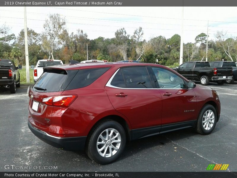 Cajun Red Tintcoat / Medium Ash Gray 2019 Chevrolet Equinox LT