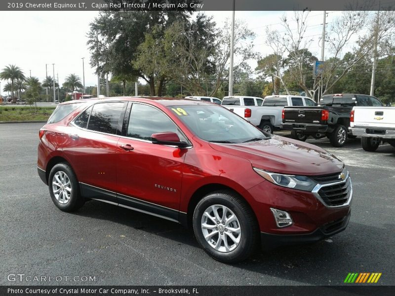 Cajun Red Tintcoat / Medium Ash Gray 2019 Chevrolet Equinox LT