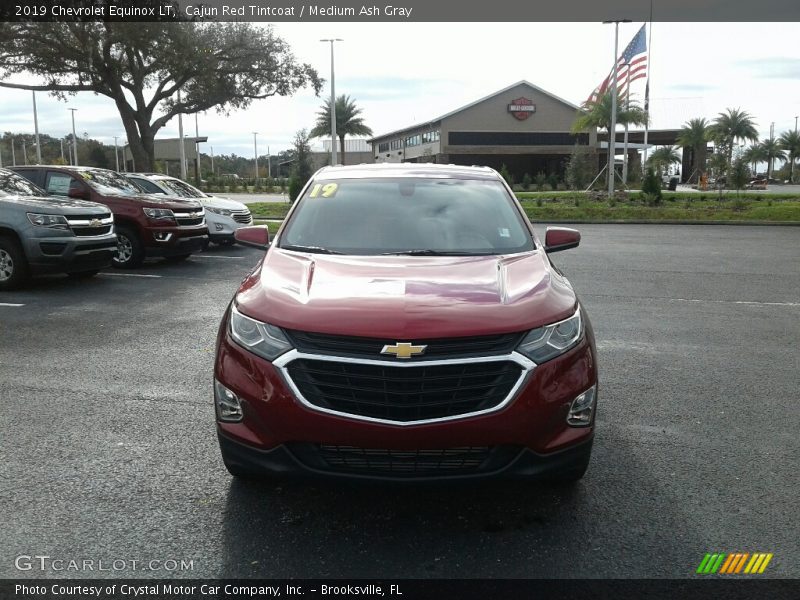 Cajun Red Tintcoat / Medium Ash Gray 2019 Chevrolet Equinox LT