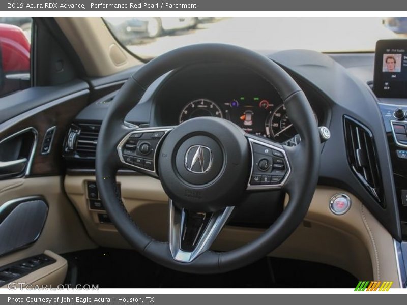 Performance Red Pearl / Parchment 2019 Acura RDX Advance