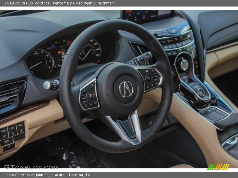 Performance Red Pearl / Parchment 2019 Acura RDX Advance