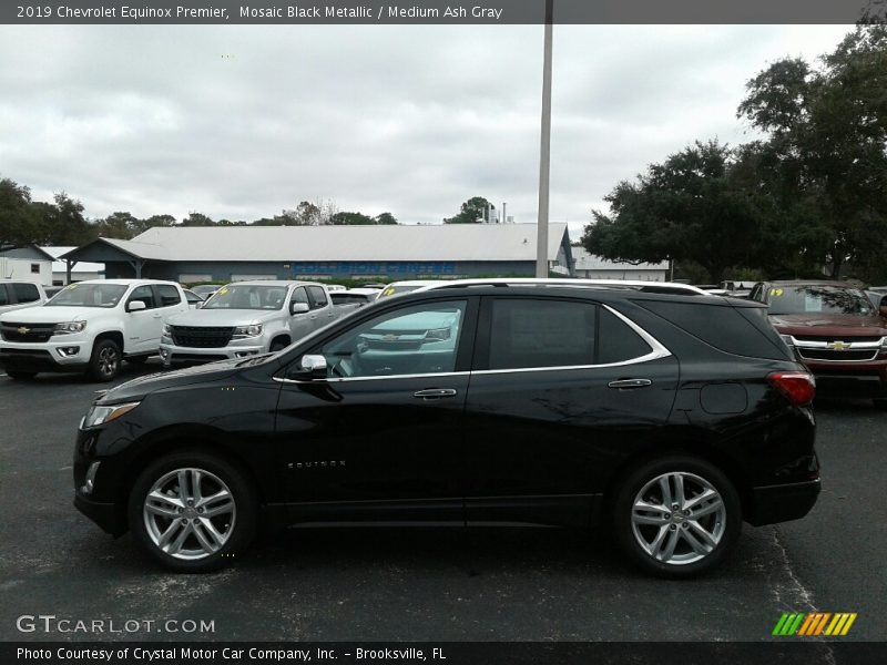 Mosaic Black Metallic / Medium Ash Gray 2019 Chevrolet Equinox Premier