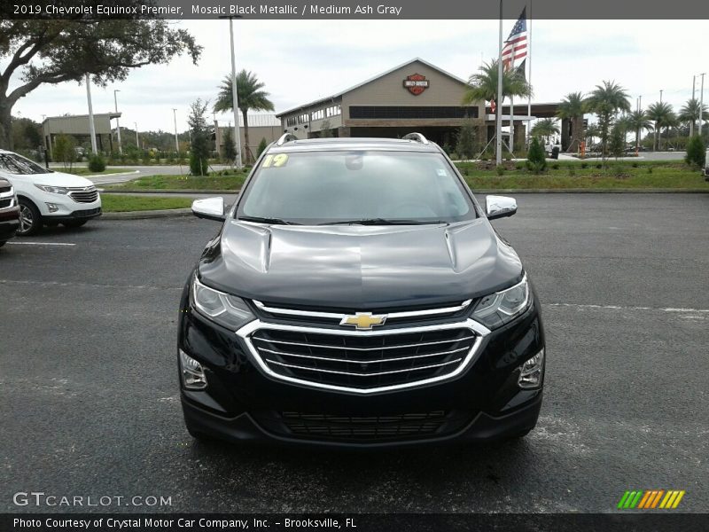 Mosaic Black Metallic / Medium Ash Gray 2019 Chevrolet Equinox Premier