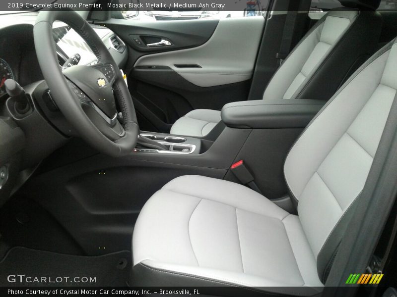 Mosaic Black Metallic / Medium Ash Gray 2019 Chevrolet Equinox Premier
