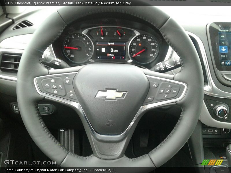 Mosaic Black Metallic / Medium Ash Gray 2019 Chevrolet Equinox Premier