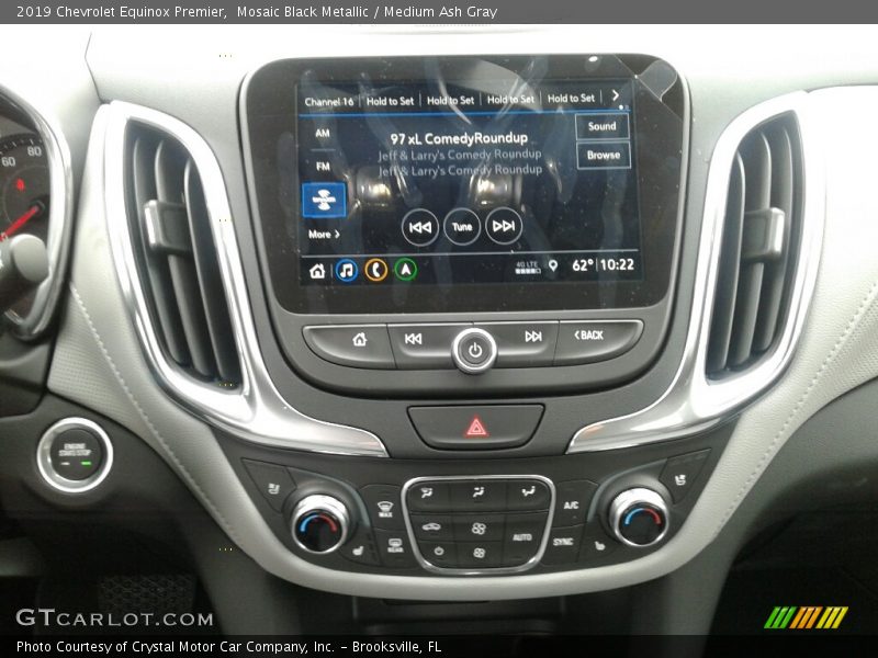 Mosaic Black Metallic / Medium Ash Gray 2019 Chevrolet Equinox Premier