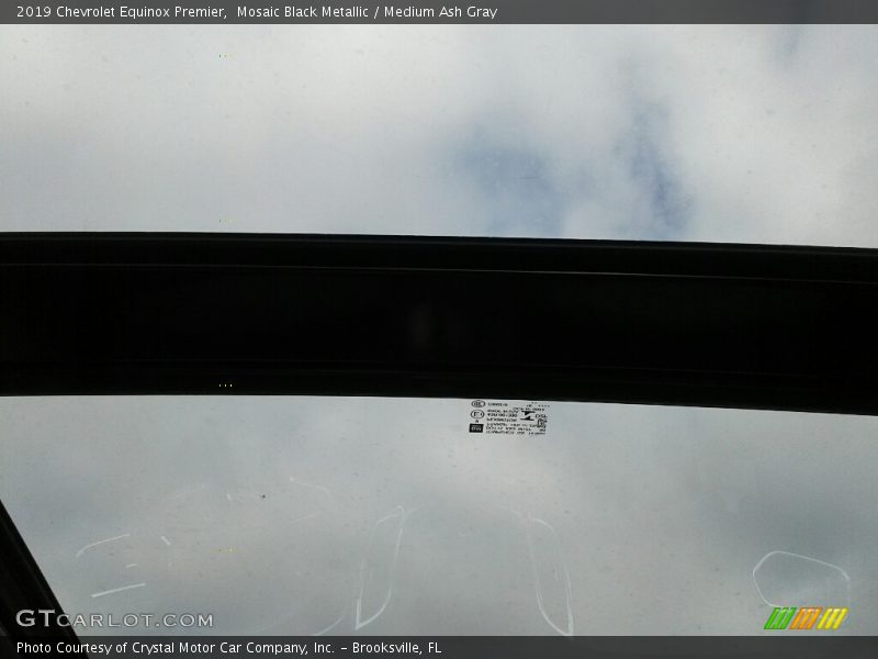 Mosaic Black Metallic / Medium Ash Gray 2019 Chevrolet Equinox Premier