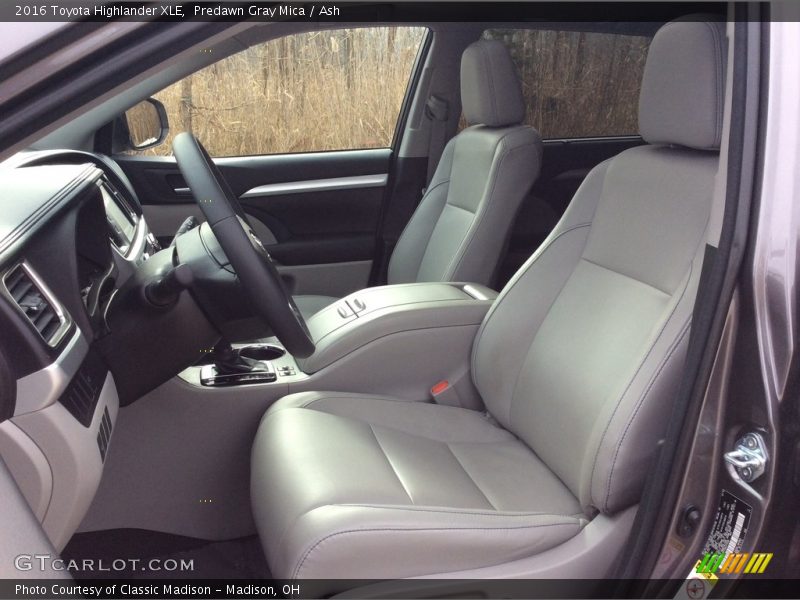 Predawn Gray Mica / Ash 2016 Toyota Highlander XLE