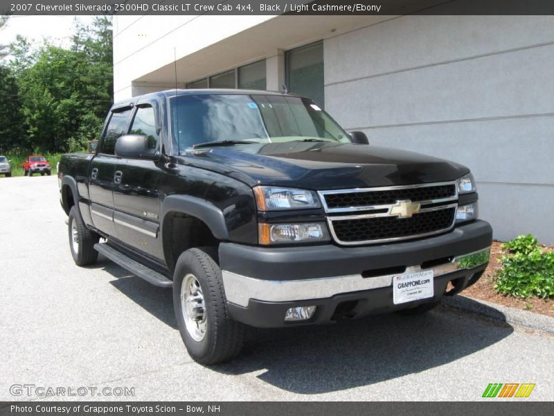 Black / Light Cashmere/Ebony 2007 Chevrolet Silverado 2500HD Classic LT Crew Cab 4x4