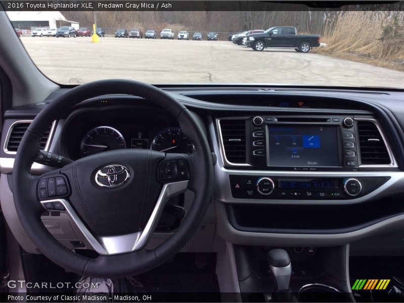 Predawn Gray Mica / Ash 2016 Toyota Highlander XLE