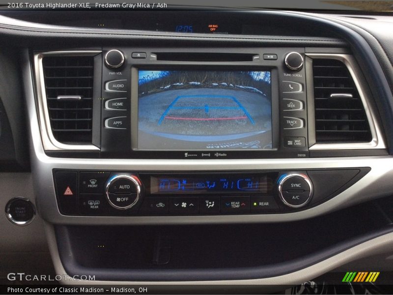 Predawn Gray Mica / Ash 2016 Toyota Highlander XLE