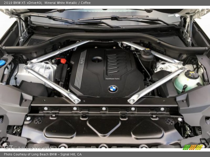  2019 X5 xDrive40i Engine - 3.0 Liter TwinPower Turbocharged DOHC 24-Valve VVT Inline 6 Cylinder