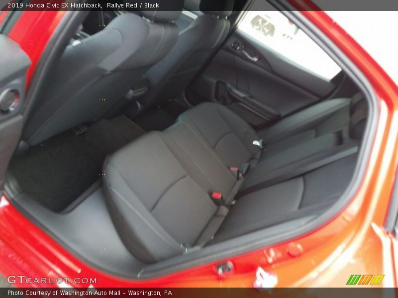 Rallye Red / Black 2019 Honda Civic EX Hatchback