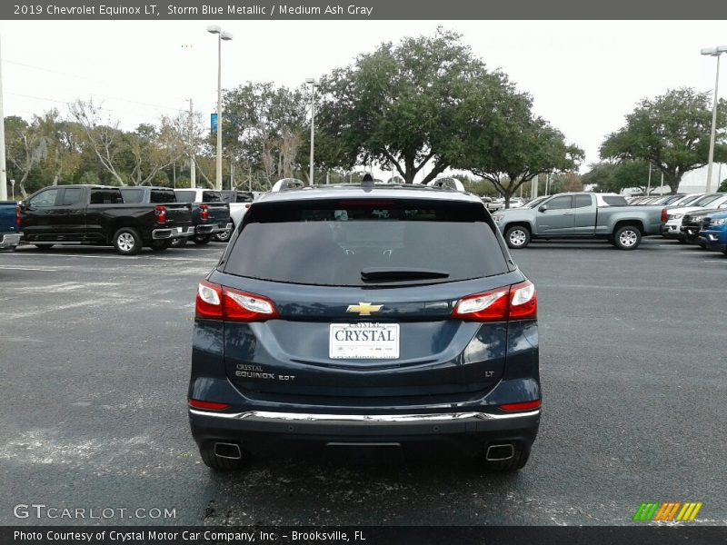 Storm Blue Metallic / Medium Ash Gray 2019 Chevrolet Equinox LT