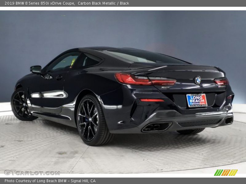 Carbon Black Metallic / Black 2019 BMW 8 Series 850i xDrive Coupe