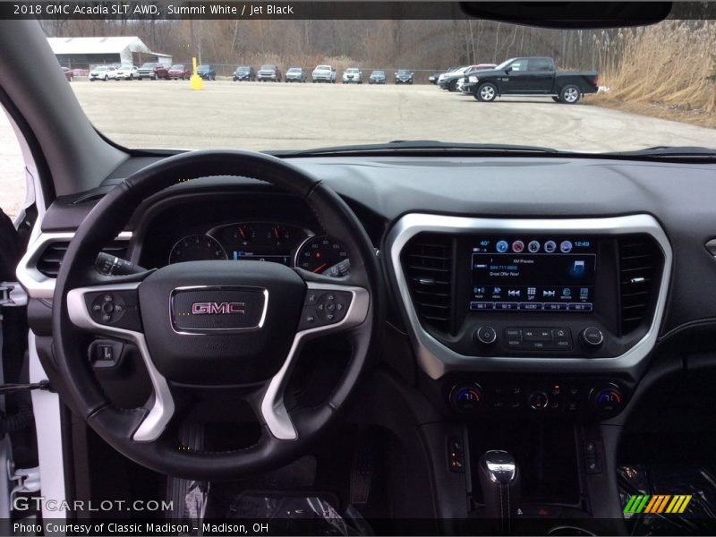 Summit White / Jet Black 2018 GMC Acadia SLT AWD