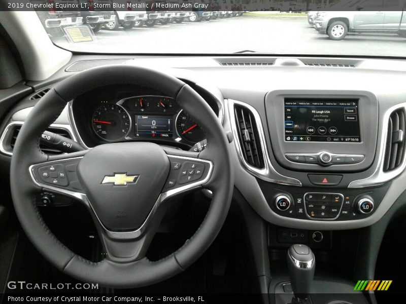 Storm Blue Metallic / Medium Ash Gray 2019 Chevrolet Equinox LT