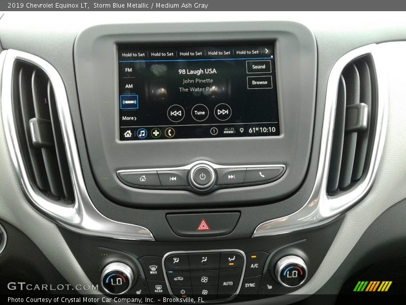 Storm Blue Metallic / Medium Ash Gray 2019 Chevrolet Equinox LT
