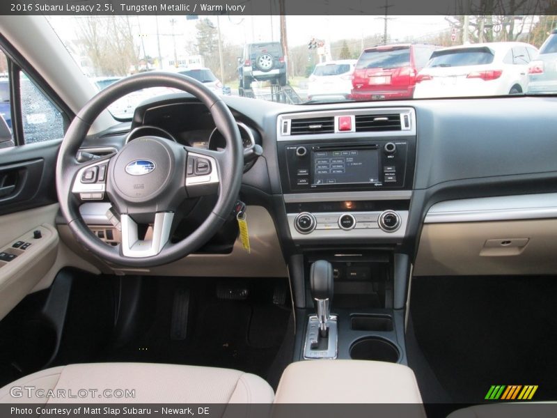 Tungsten Metallic / Warm Ivory 2016 Subaru Legacy 2.5i