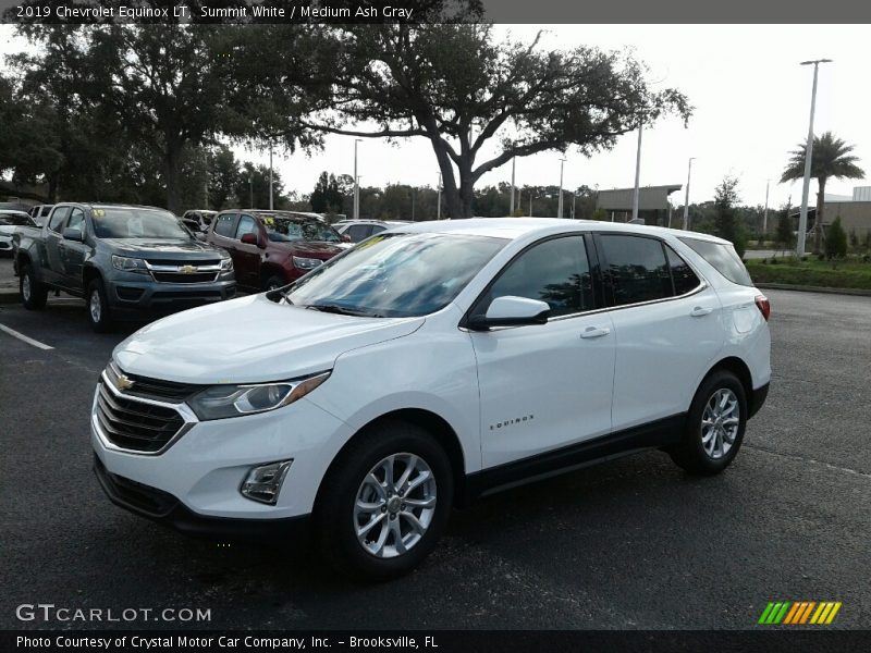 Summit White / Medium Ash Gray 2019 Chevrolet Equinox LT