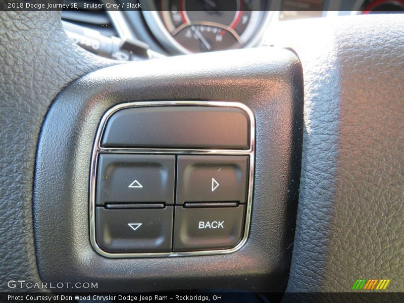 Bruiser Grey / Black 2018 Dodge Journey SE