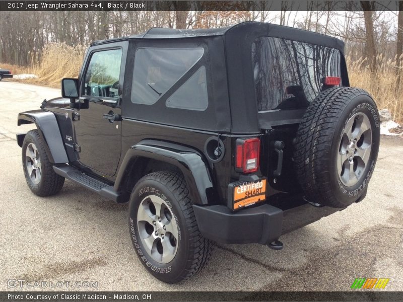Black / Black 2017 Jeep Wrangler Sahara 4x4