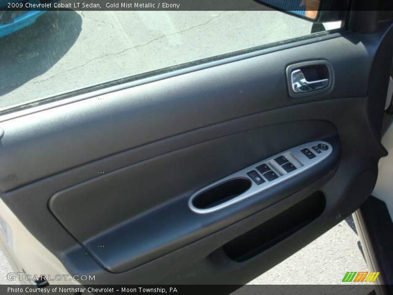 Gold Mist Metallic / Ebony 2009 Chevrolet Cobalt LT Sedan