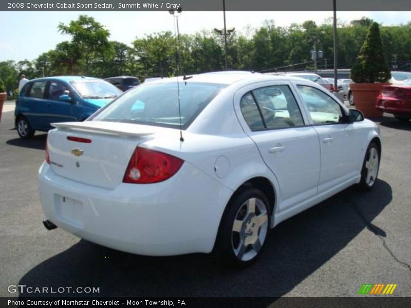 Summit White / Gray 2008 Chevrolet Cobalt Sport Sedan