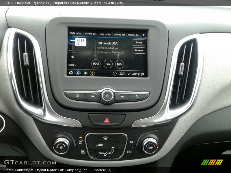 Nightfall Gray Metallic / Medium Ash Gray 2019 Chevrolet Equinox LT