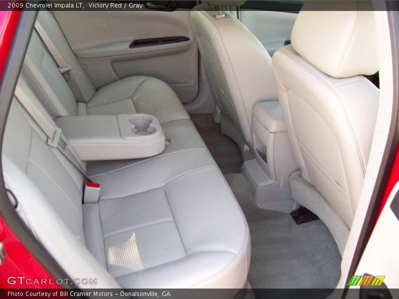 Victory Red / Gray 2009 Chevrolet Impala LT