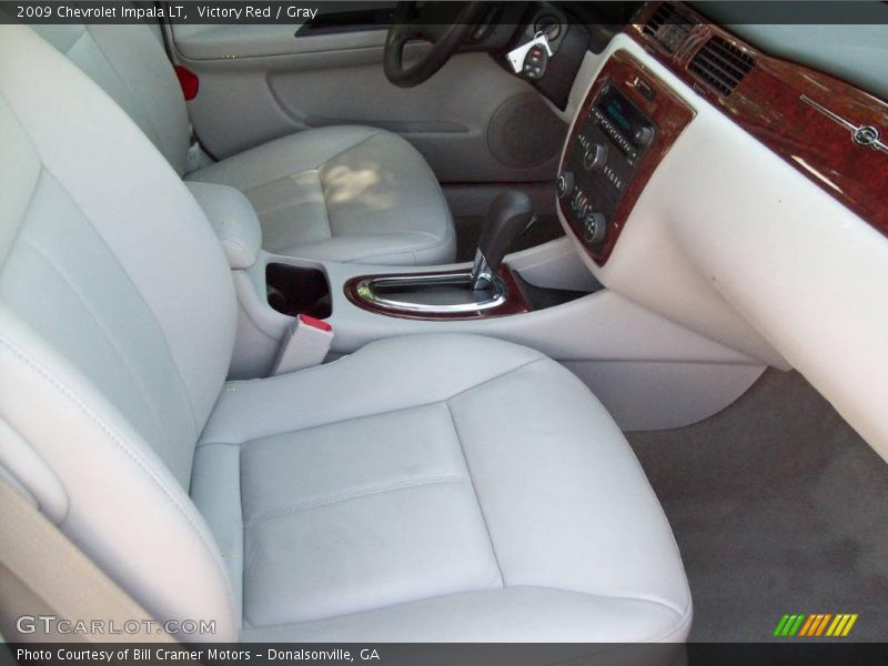 Victory Red / Gray 2009 Chevrolet Impala LT