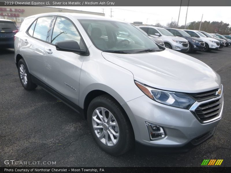 Silver Ice Metallic / Medium Ash Gray 2019 Chevrolet Equinox LS