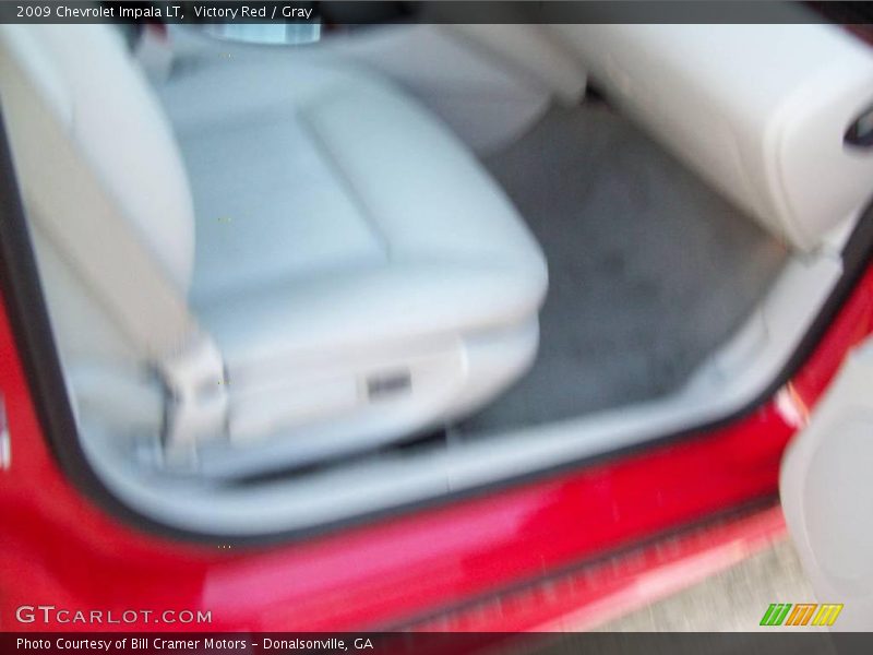 Victory Red / Gray 2009 Chevrolet Impala LT