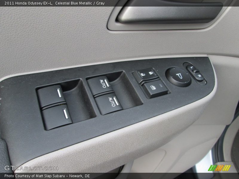 Celestial Blue Metallic / Gray 2011 Honda Odyssey EX-L