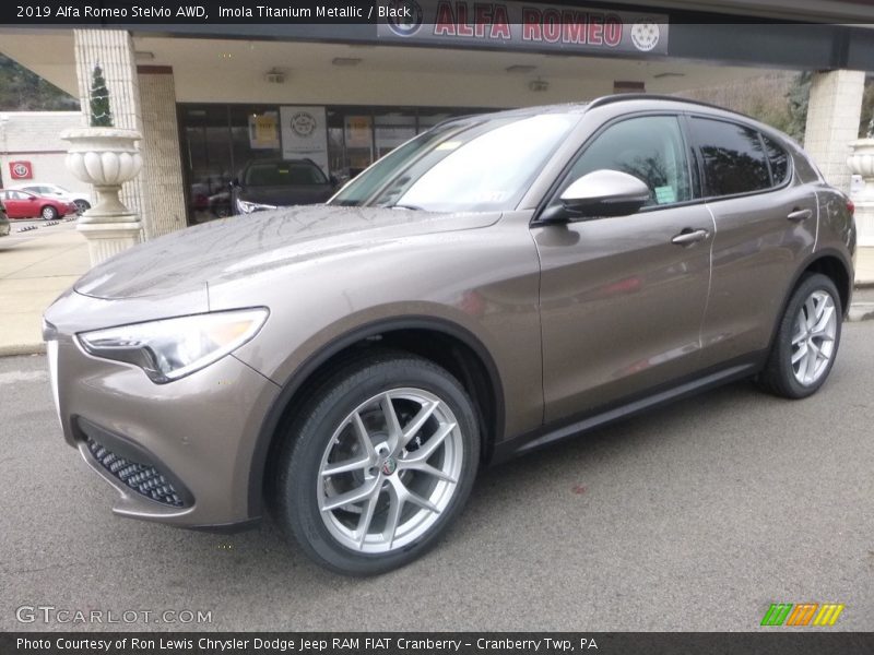 Imola Titanium Metallic / Black 2019 Alfa Romeo Stelvio AWD