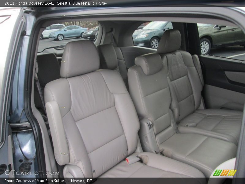 Celestial Blue Metallic / Gray 2011 Honda Odyssey EX-L