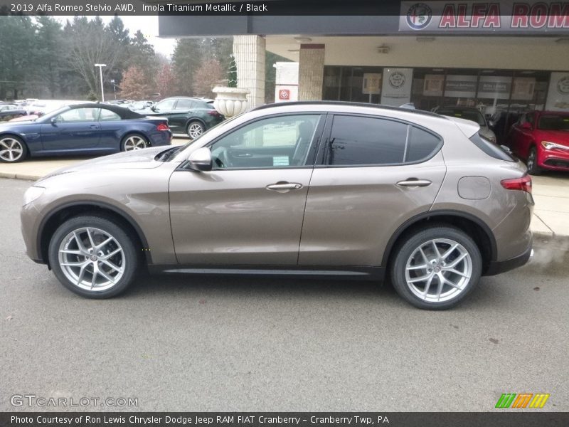 Imola Titanium Metallic / Black 2019 Alfa Romeo Stelvio AWD